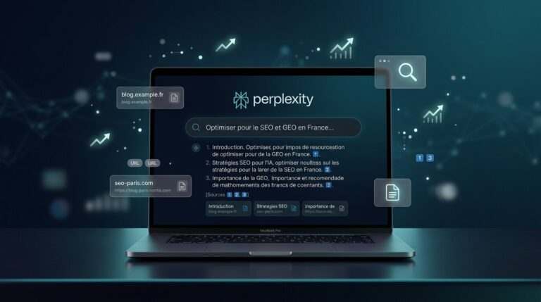 Comment être référencé sur Perplexity