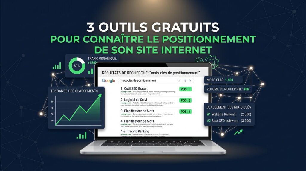 3 outils Gratuits pour Connaître le Positionnement de son site Internet