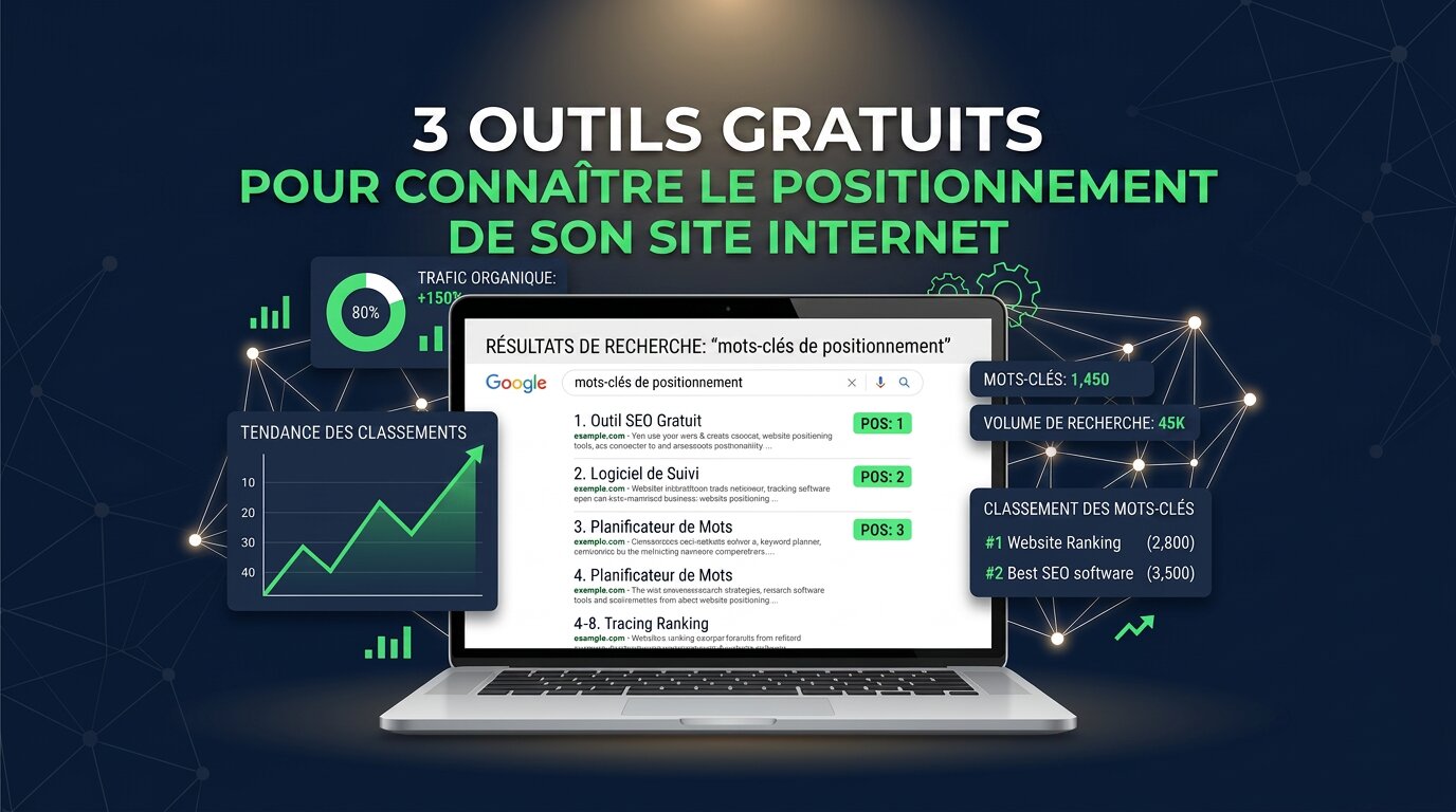 3 outils Gratuits pour Connaître le Positionnement de son site Internet