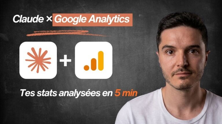 connecter claude google analytics