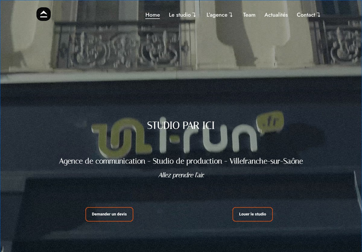 Site de Studio Par Ici